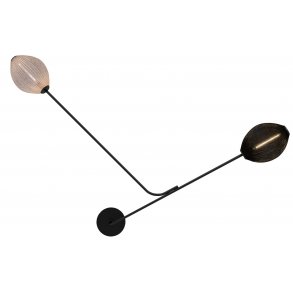 Satellite Loft/Vglampe - Sort/Hvid - GUBI