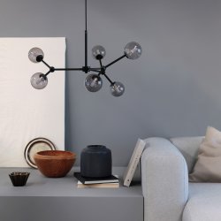 Space Pendel - Sort/Rgfarvet - Dyberg Larsen