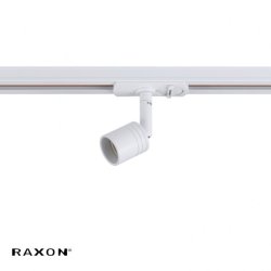 Strmskinne spot Sim - Hvid - Raxon