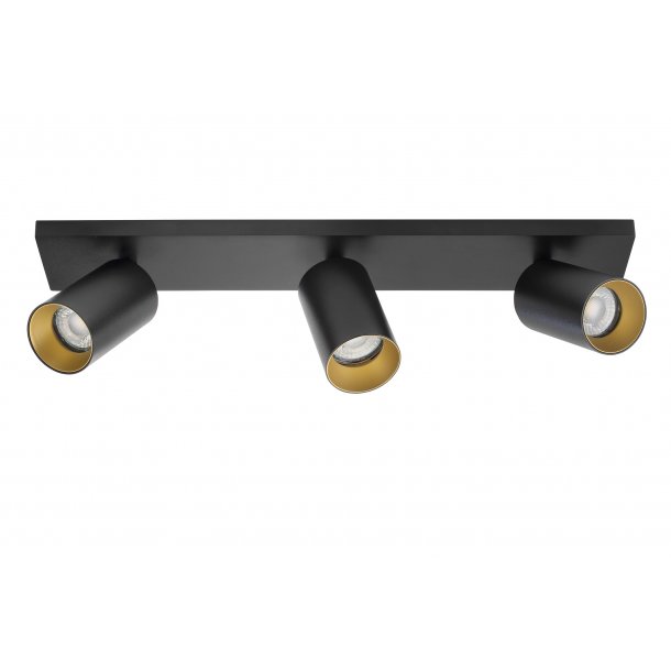 SpotOn - 3 - Black/Guld - Antidark