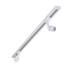 Spotskinne Sim - 1,2M - Hvid - inkl. 2 Spots - Raxon