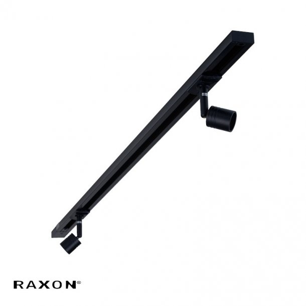 I hele verden koks rig Spotskinne Sim Raxon 1,2M Sort inkl. 2 Spots - E-mærket - Lys-kilden.dk