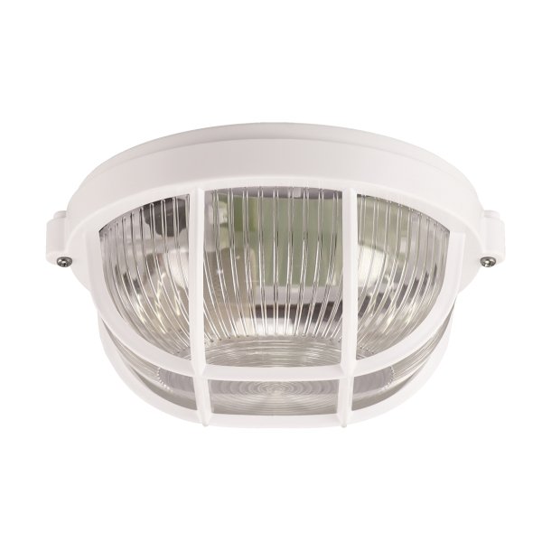 Skotlampe - Salto - Hvid - Gitter - Strhm