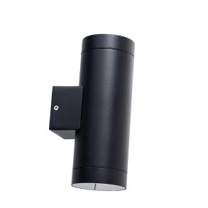 Stege Dobbelt Vglampe - Mat Sort - Dyberg Larsen