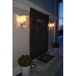 Stockholm Vglampe - 280 - Sort - Norlys