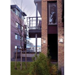 Stockholm Vglampe - Galvaniseret/Klar - Norlys