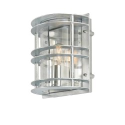 Stockholm Vglampe - Galvaniseret/Klar - Norlys