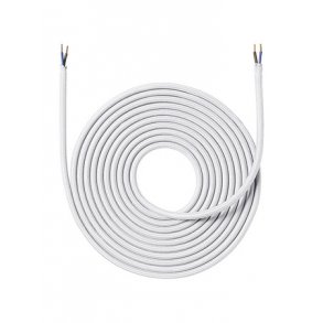 Stofledning - Hvid -  meter