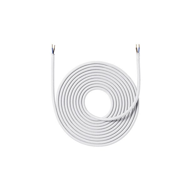 Stofledning - Hvid -  meter