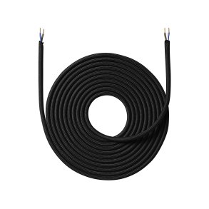 Stofledning 4 meter - Sort - Nielsen Light