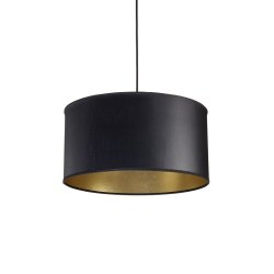 Stofpendel 40 - Sort/Guld - Nielsen Light