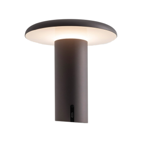 Takku - Trdls Bordlampe - Gr Anodiseret - Artemide