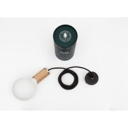 Lampefatning med Ledning - Egetr� - Tala