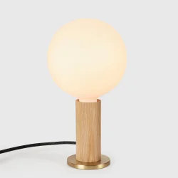 Knuckle Bordlampe + Sphere IV - Oak - Tala