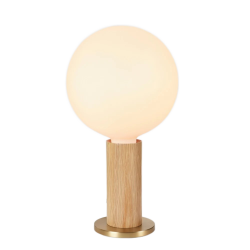 Knuckle Bordlampe + Sphere IV - Oak - Tala