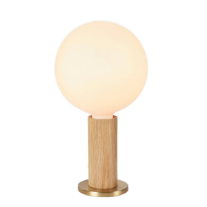 Knuckle Bordlampe + Sphere IV - Oak - Tala