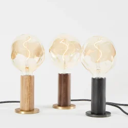 Knuckle Bordlampe + Voronoi I - Sort - Tala