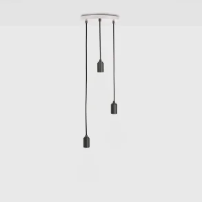 Triple Pendel - Grafit/Hvid - Tala