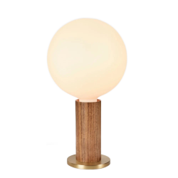 Knuckle Bordlampe + Sphere IV - Walnut - Tala