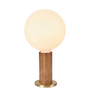 Knuckle Bordlampe + Sphere IV - Walnut - Tala