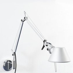 Tolomeo - Micro - Parete - Vglampe - Alu - Inkl. Vgbeslag - Artemide