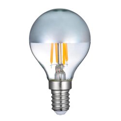 Diolux LED kronepre E14 - Topforspejlet 4W - Dmpbar