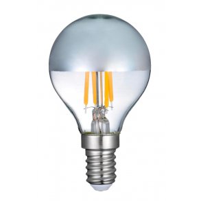 Diolux LED kronepre E14 - Topforspejlet 4W - Dmpbar