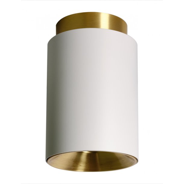Tobo C85 Loftslampe - Hvid/Messing - DCW ditions Paris