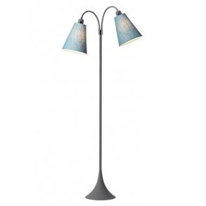 Fodgnger Gulvlampe - Soft Gr/Turkisbl - Nielsen Light