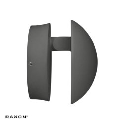 Dome ude / Inde LED Vglampe - Antracit - Raxon