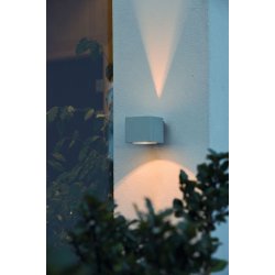 Modena Vglampe - G9 - Hvid - Kvadrat - Konstsmide