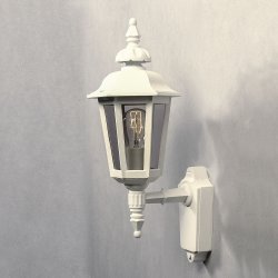 Pallas - Vglampe - Lille - Hvid - Konstsmide