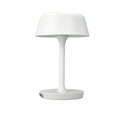 Valencia Genopladelig Bordlampe - Hvid - Dyberg Larsen