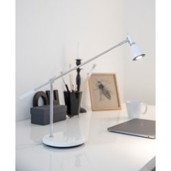 Zeppelin LED Bordlampe - Blank Hvid - Belid