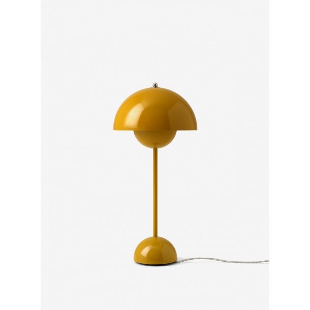 Flowerpot Vp3 Bordlampe Senneps Gul E Mærket Lys Kilden Dk - Verner Panton Flowerpot Bordlampe Gul Flowerpot Vp3 Bordlampe Senneps Gul E Mærket Lys Kilden Dk - Verner Panton Flowerpot Bordlampe Gul