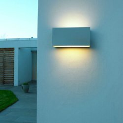 Asker Integreret LED - Up/Down vglampe - Aluminium - Norlys